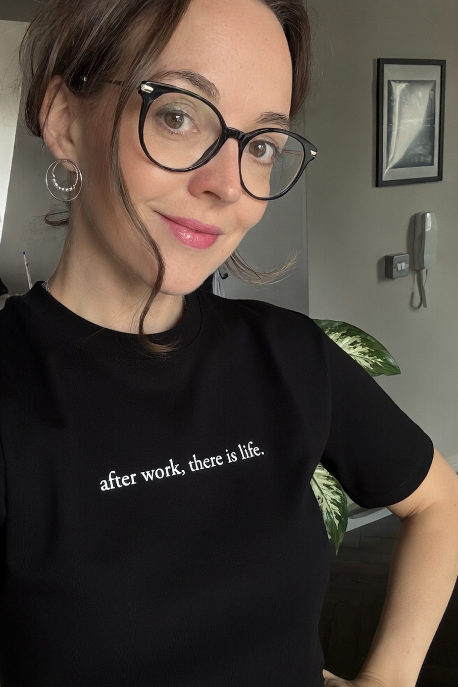 "after work, there is life." unisex t-shirt