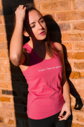 "I can't. I have an apéritif" tank top