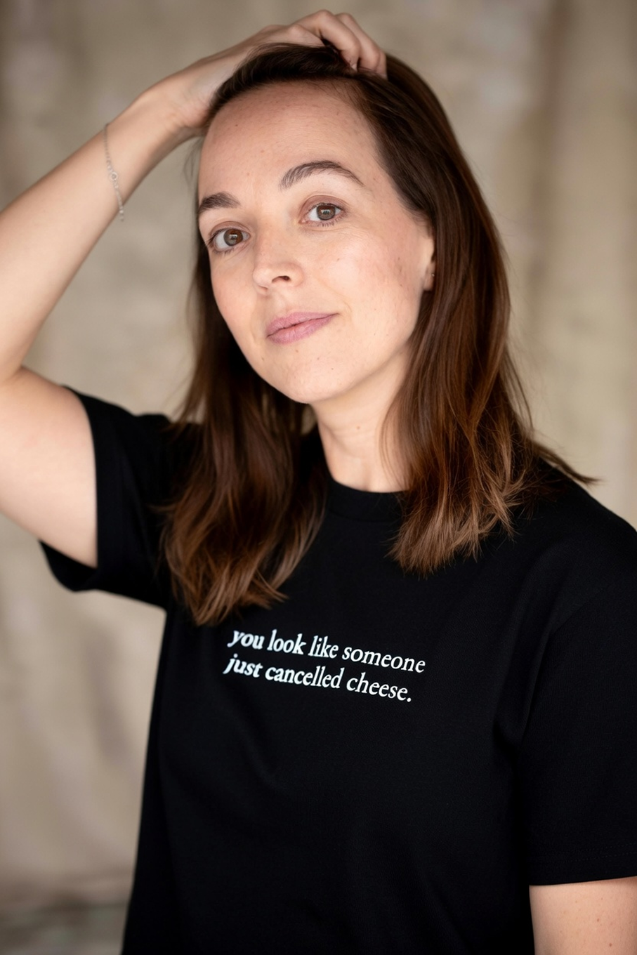 "you look like someone just cancelled cheese" unisex t-shirt